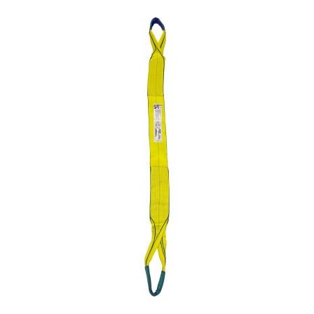 Mazzella Lift America 8' Poly Web Sling Eye & Eye, 5120/6400/12800 Lbs Cap S152020